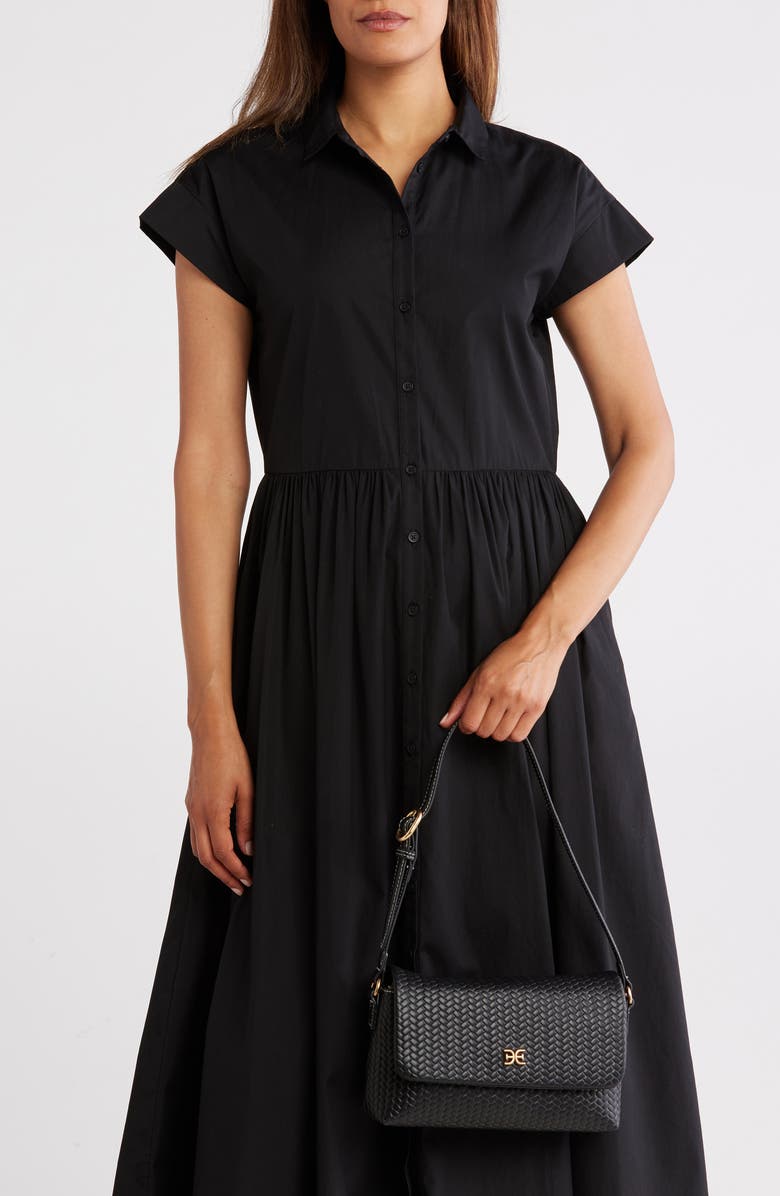 Sam Edelman Eva Woven Shoulder Bag, Alternate, color,