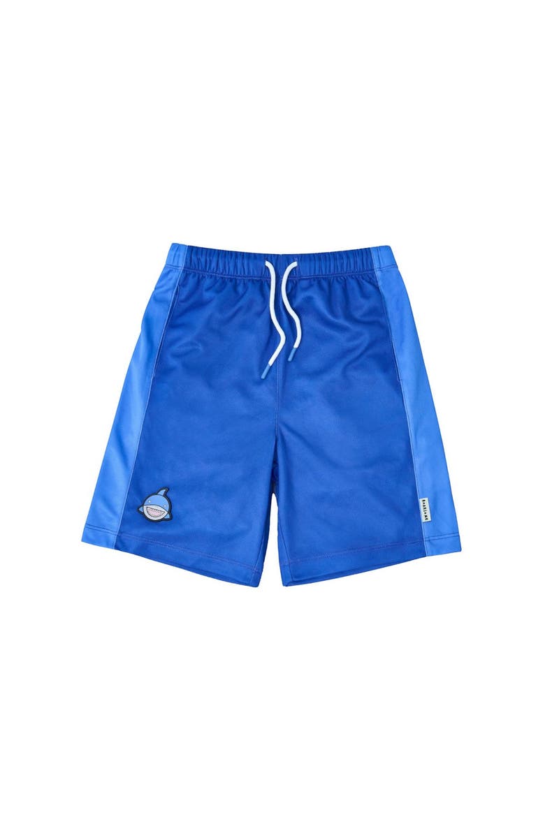 Roarsome Reef Riders Shorts, Main, color, Blue