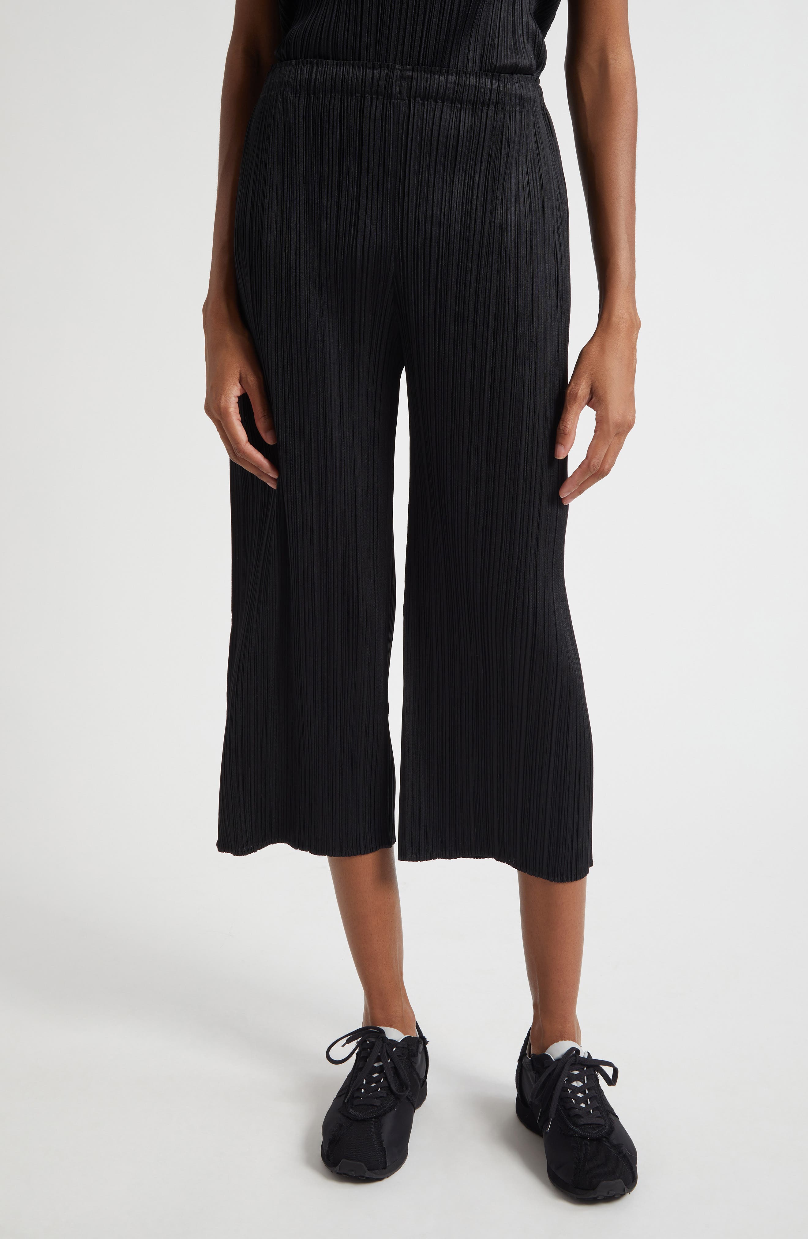 Monthly Colors August Pleated Crop Pants (Women) | Nordstrom