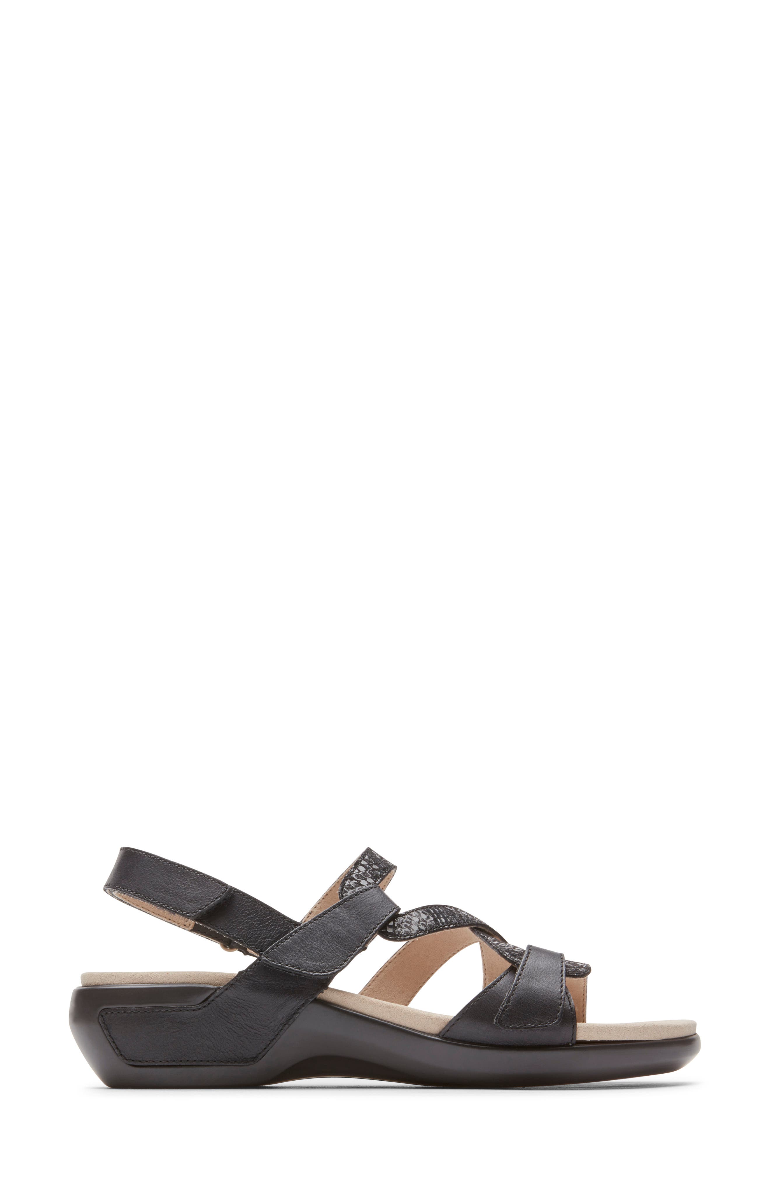 Aravon S Strap Sandal, Alternate, color, 