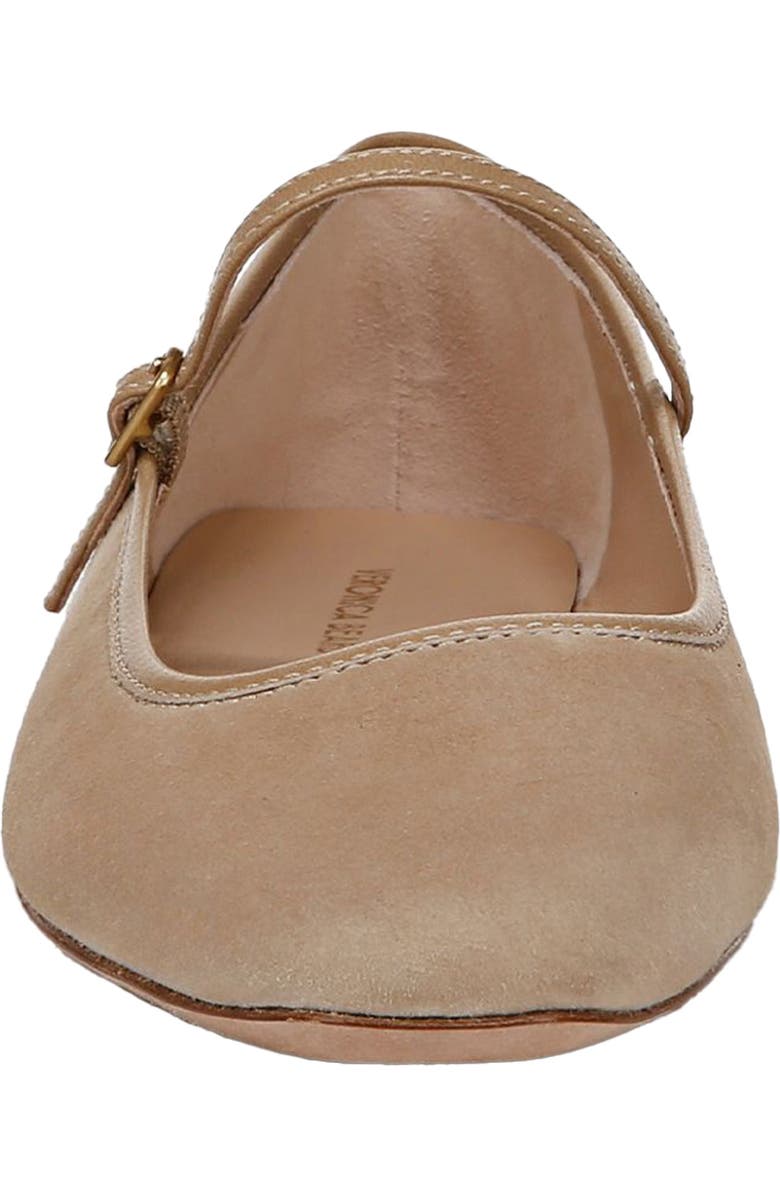 Veronica Beard Ellie Mary Jane Flat, Alternate, color, Sand