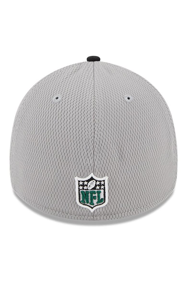 Men's New Era  Gray/Black New York Jets 2023 Sideline 39THIRTY Flex Hat, Alternate, color, Gray