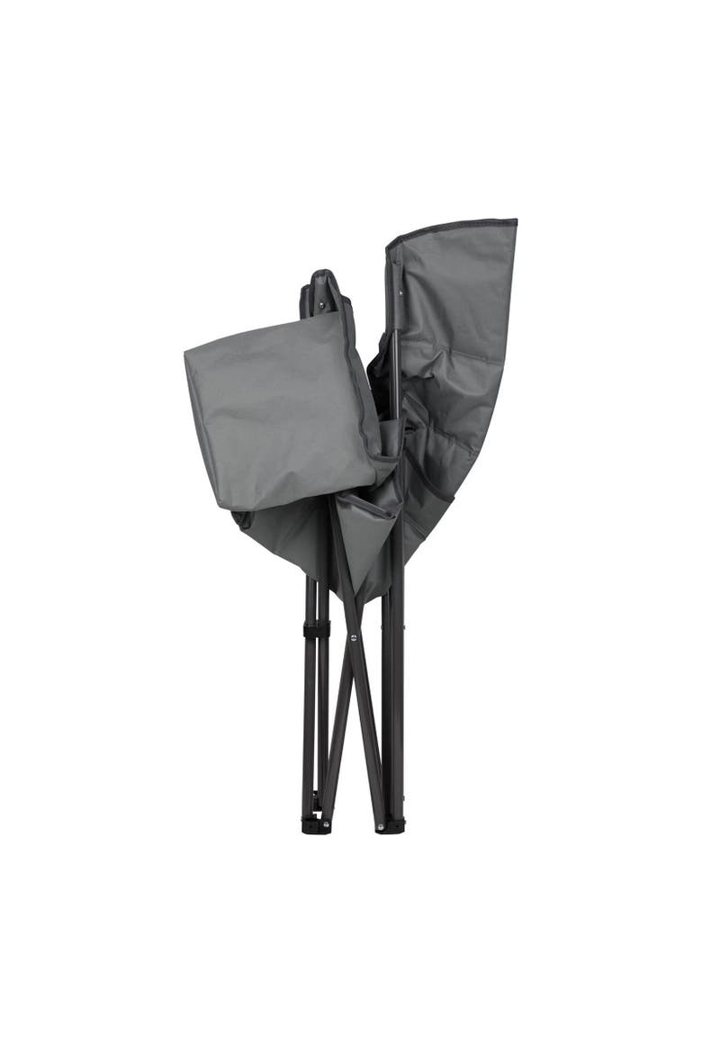 Deluxe King Camping Chair, Alternate, color, Gray and Gray