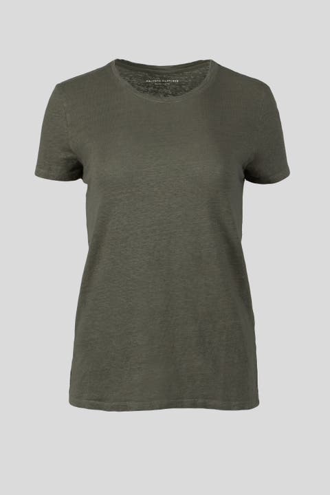 Linen Stretch HD S/S Crewneck