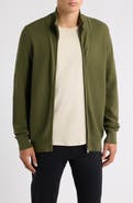 BOSS Loretti Full Zip Cotton Cardigan