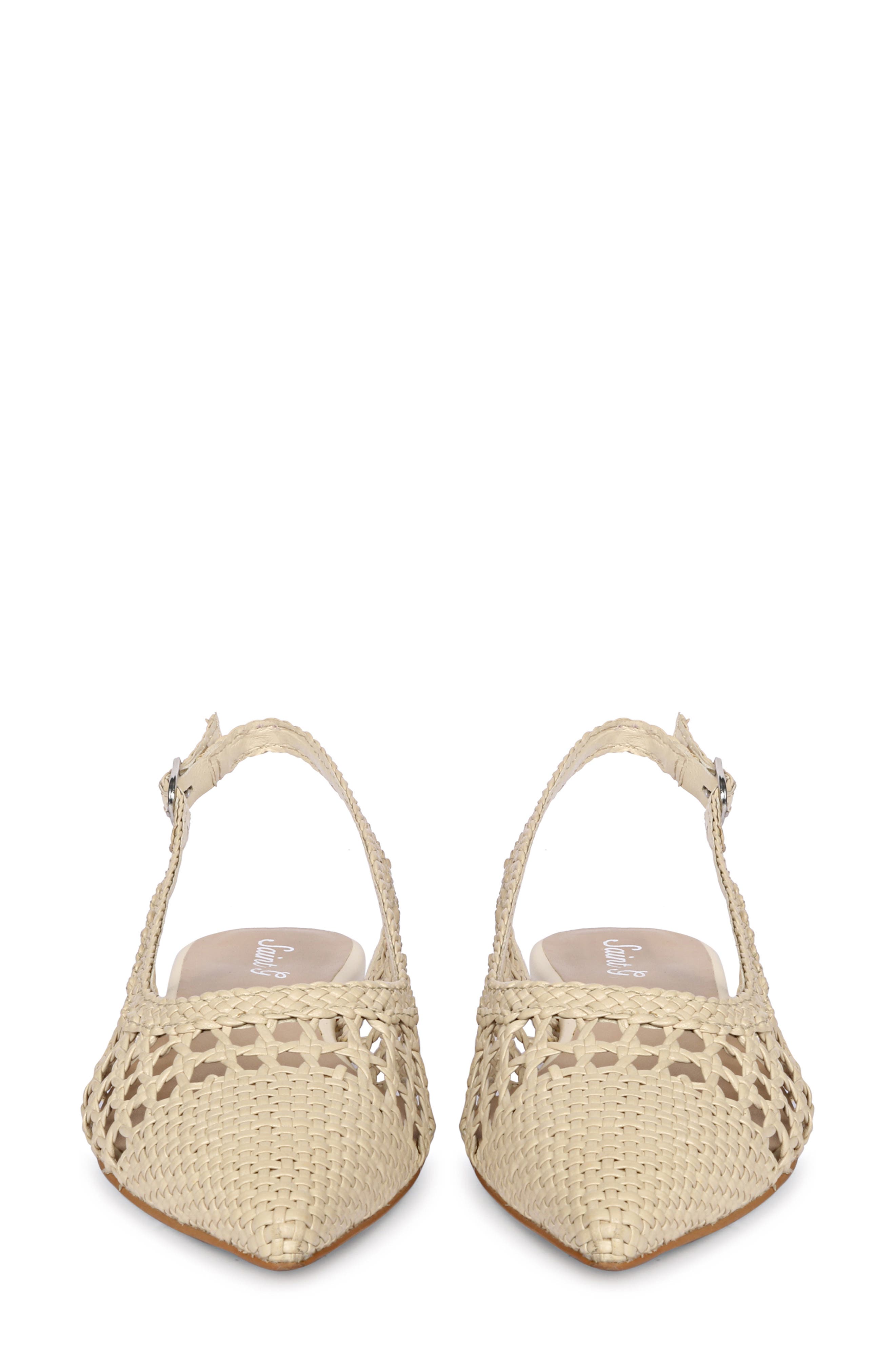 SAINT G Chayya Woven Slingback Flat, Alternate, color, 