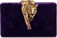 Simitri Velvet Rakaa Clutch