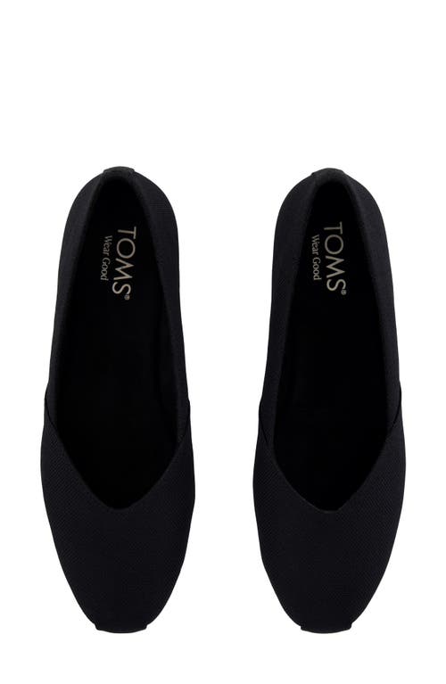 Toms Gemma Ballet Flat In Black