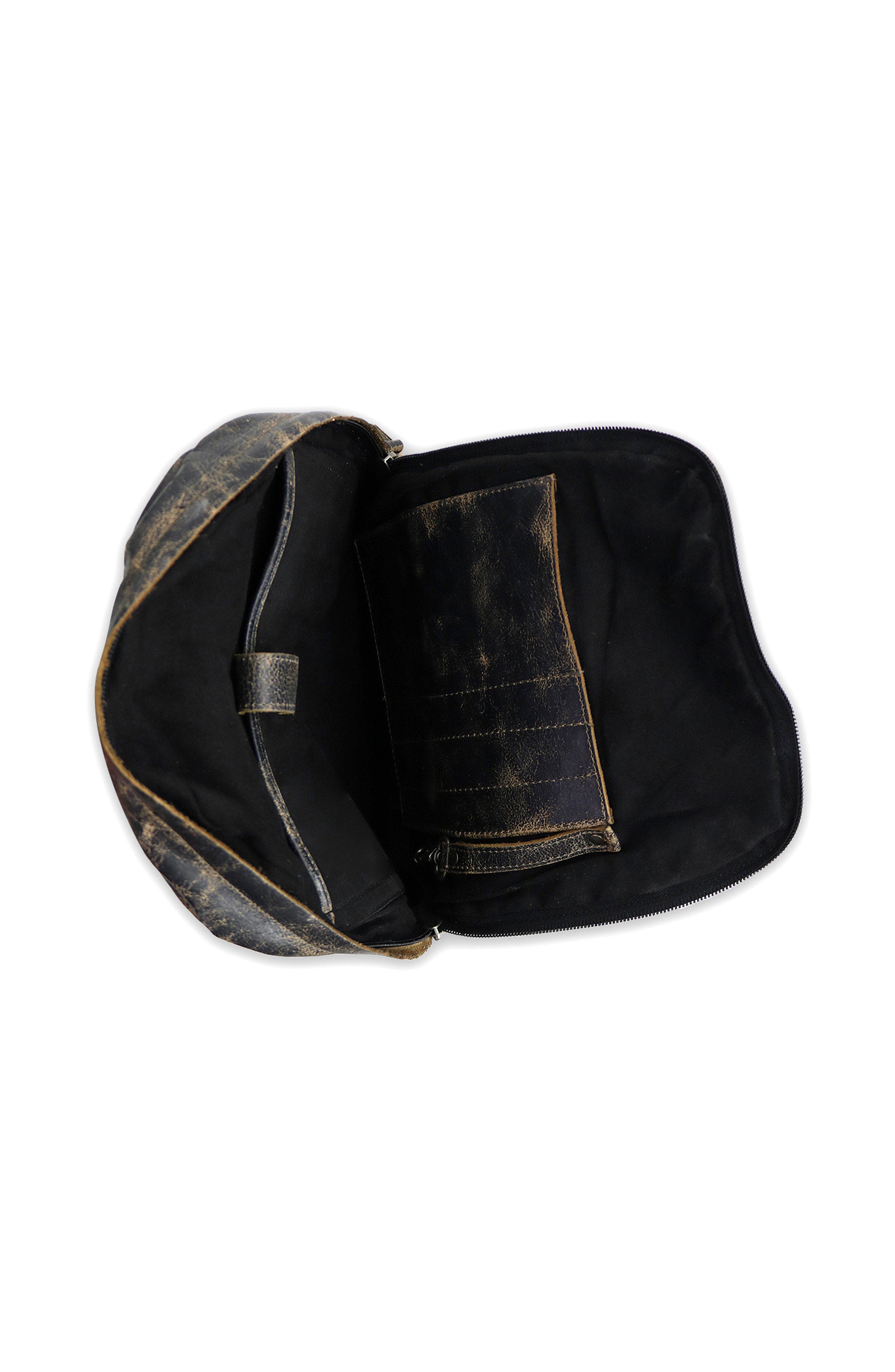 Bed Stu Boss Sling, Alternate, color, Black Lux