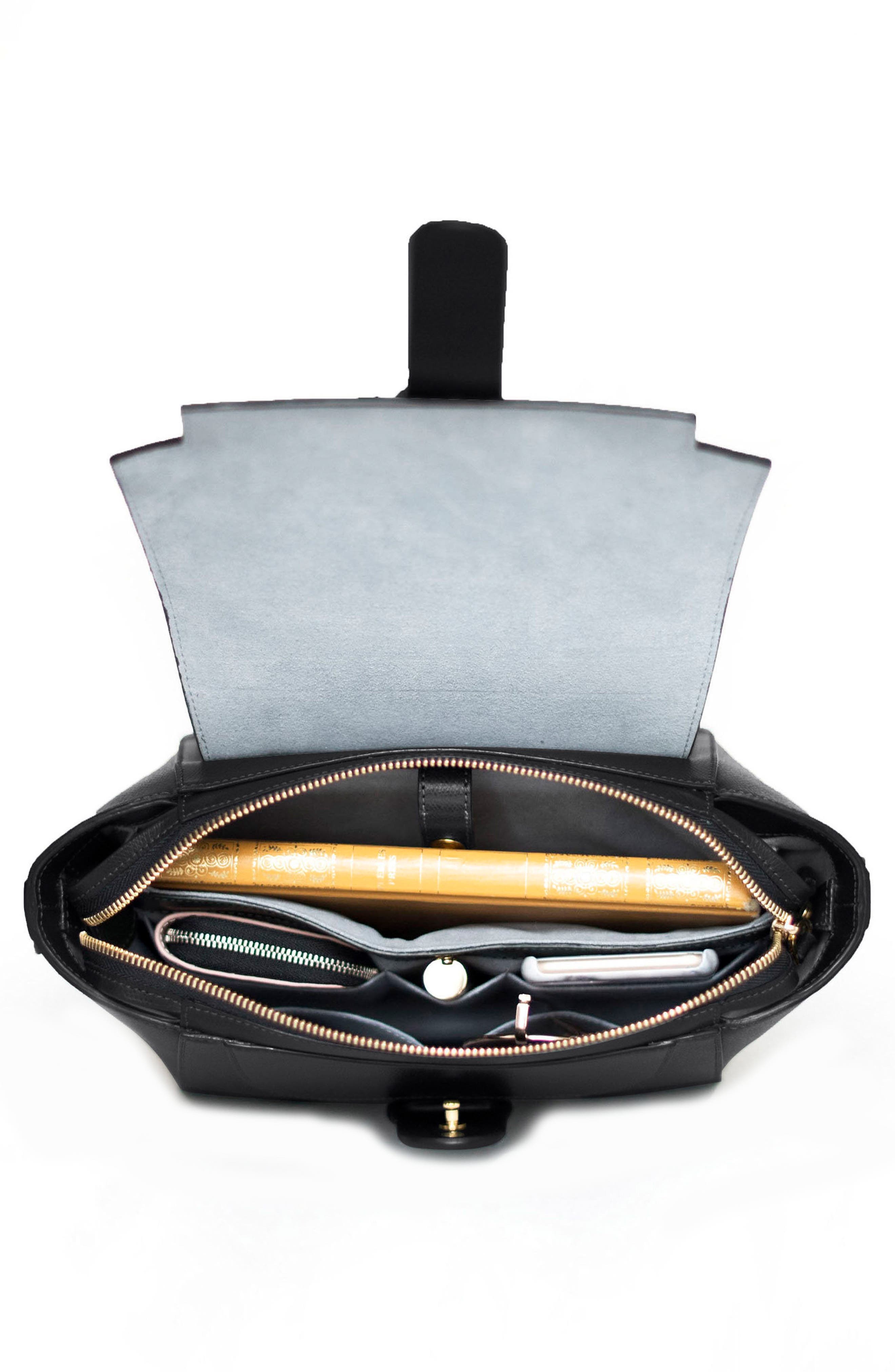 SENREVE Mini Maestra Leather Satchel, Alternate, color, 