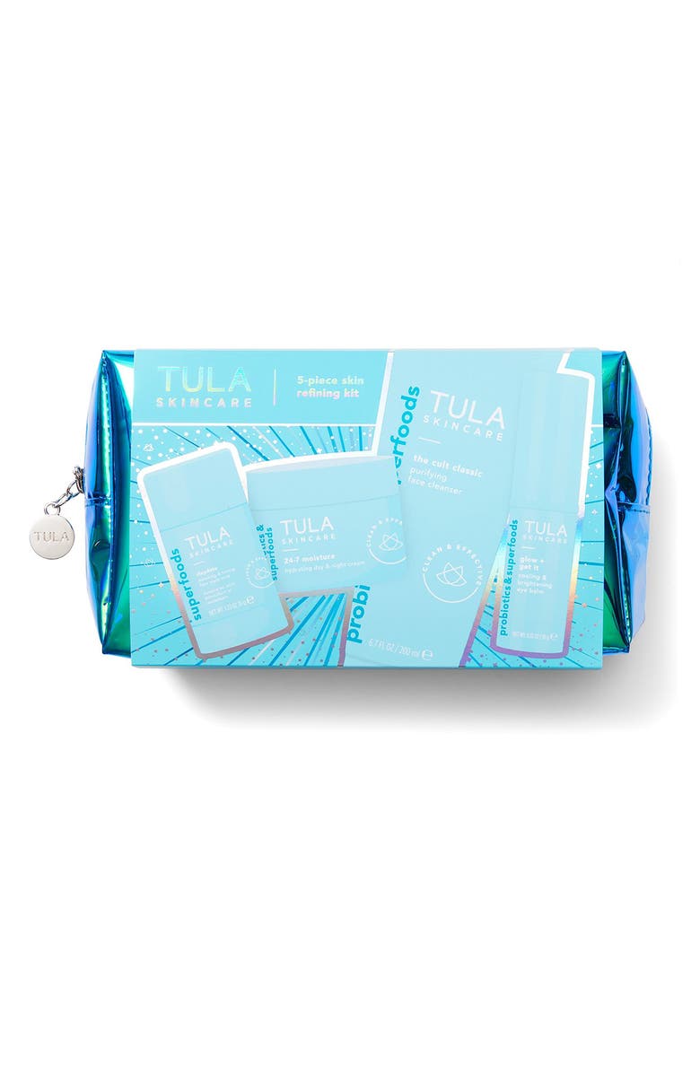 TULA Skincare Stay Present 5-Piece Skin Refining Kit, Alternate, color, 