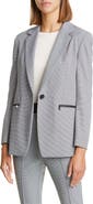 BOSS Jocalua Houndstooth Check Blazer