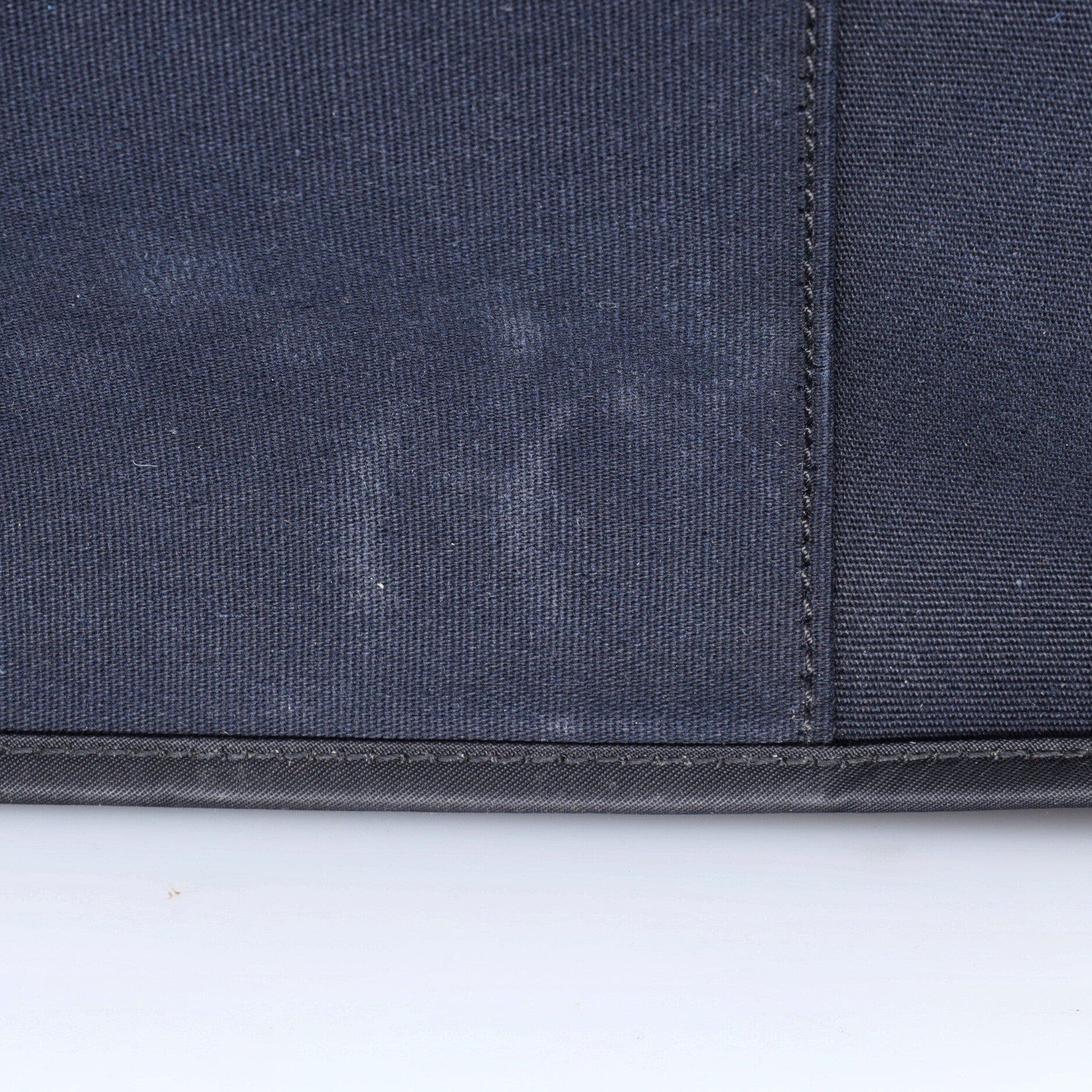 Cabag Elan Toile and Leather 39, Alternate, color, Bleu Indigo