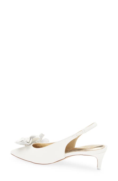 Lilly Pulitzer Amalia Kitten Heel In Resort White