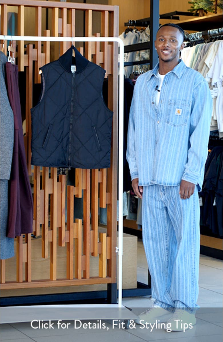 Solid Quilted Vest, sales video thumbnail