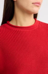 Madewell The Arden Crewneck Cotton Sweater