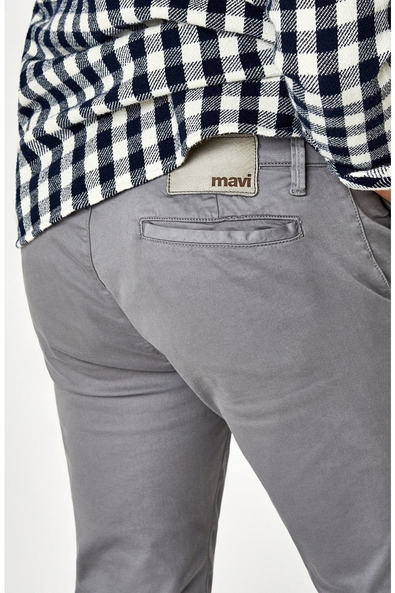Johnny Slim Fit Twill Chino Pants, Alternate, color, SHARK SKIN TWILL