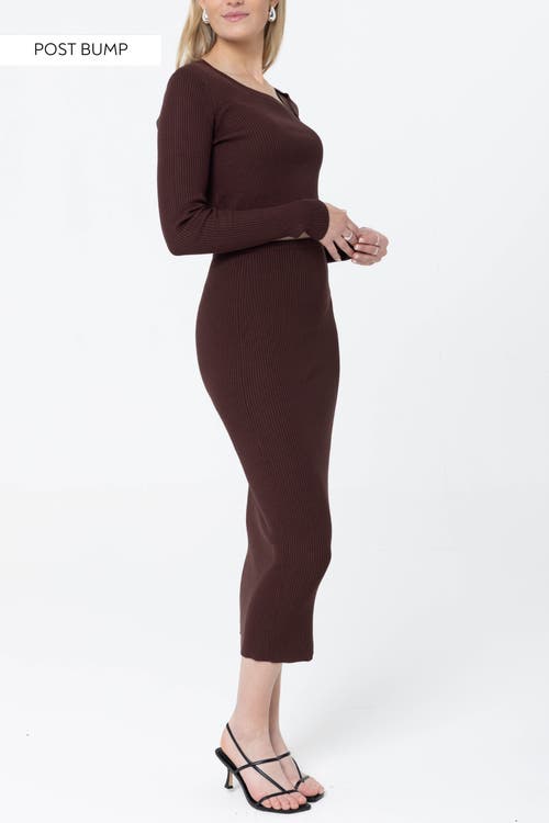 Lo+jayne The Luxe Knit Midi Skirt