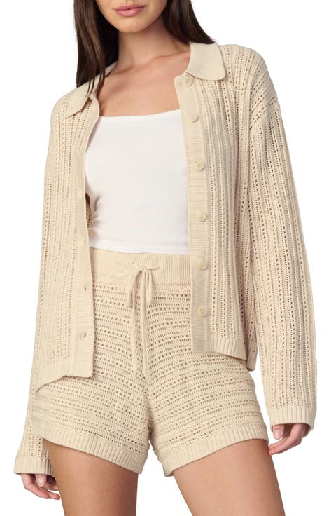 The Arlo Open Stitch Cardigan