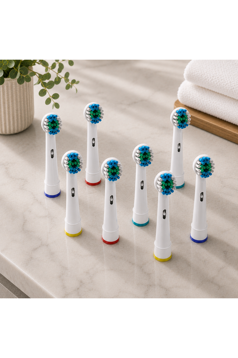 8-Pack Sensitive Brush Heads for Oral-B, Alternate, color, Multicolor