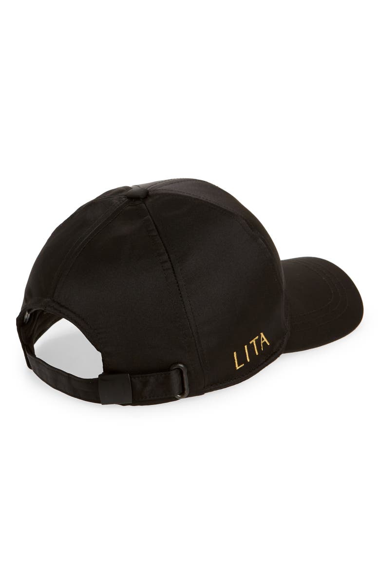 LITA by Ciara Satin Baseball Cap, Alternate, color, 