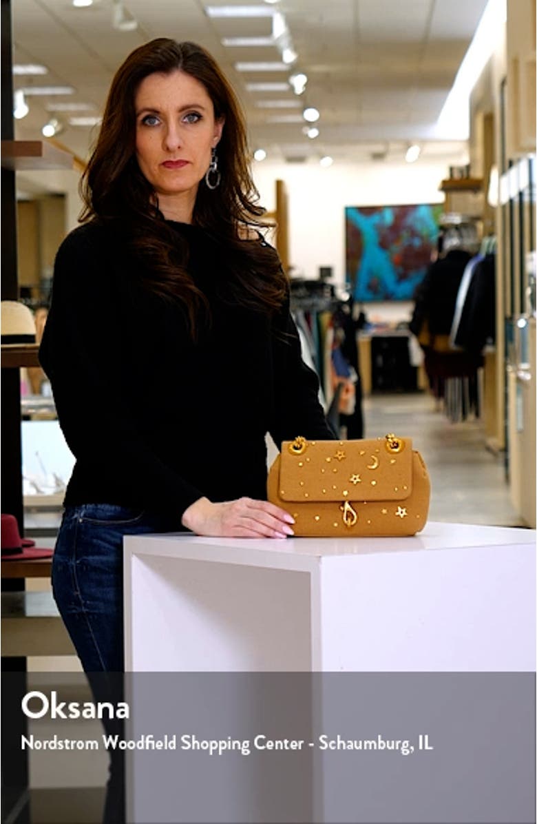 Edie Celestial Studs Crossbody Bag, sales video thumbnail