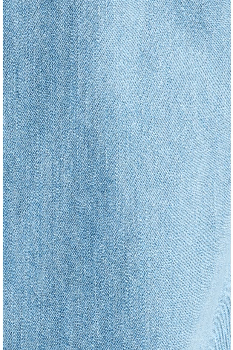 Cotton Denim Button-Up Shirt, Alternate, color, INDIGO