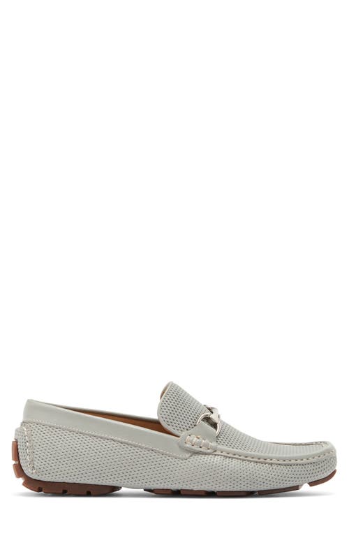 Donald Pliner Dorion Bit Loafer In Light Grey