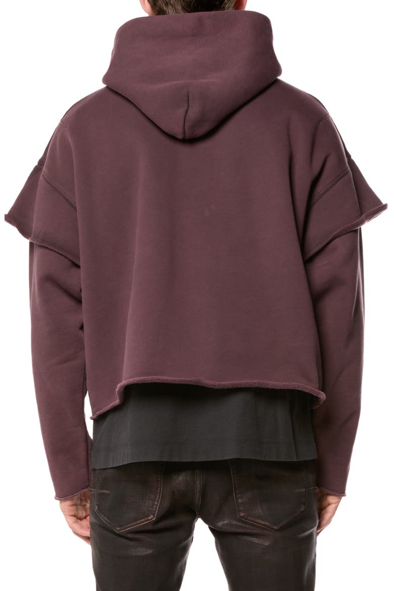 Tactical Raw Hoodie, Alternate, color, BROWN