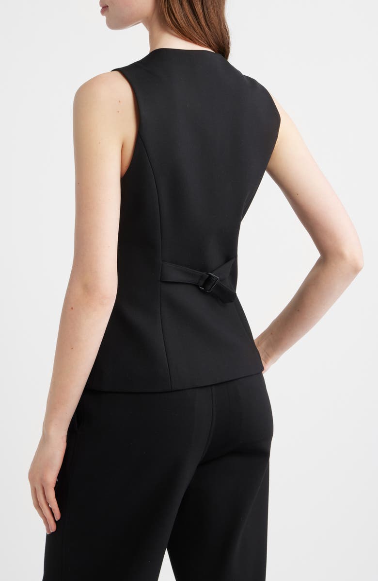 rag & bone Irina Ponte Knit Longline Vest, Alternate, color, 