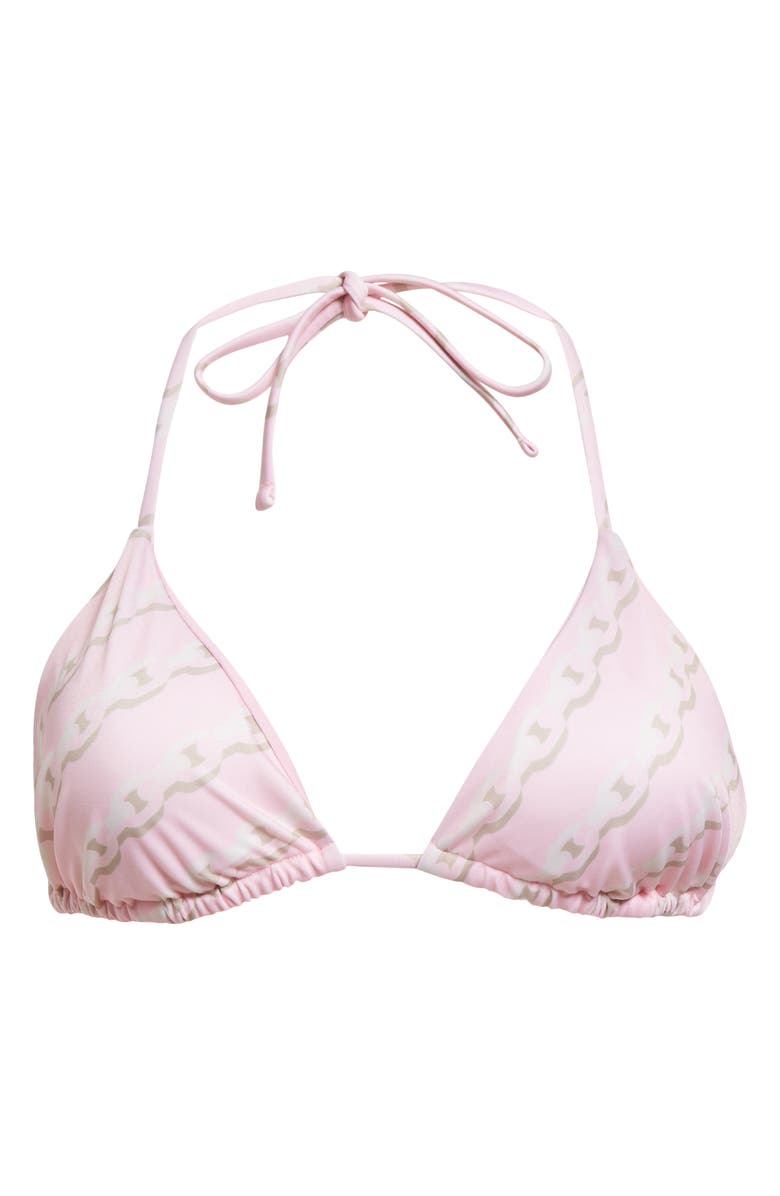 Versace Treasure Print Bikini Top, Alternate, color, 