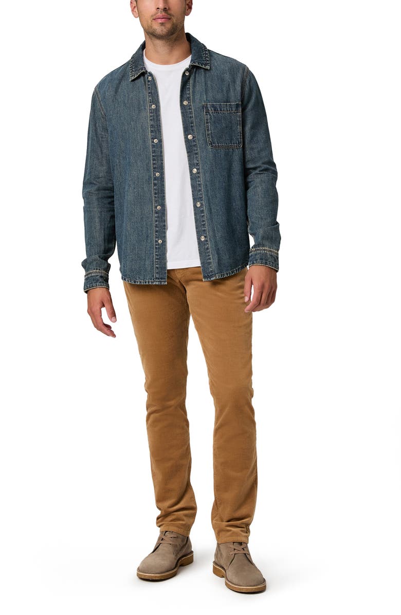 PAIGE Lennox Slim Fit Jeans, Alternate, color, Palomino