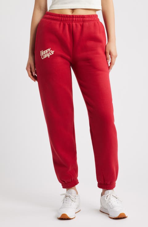 Puff Series Core Logo Cotton Blend Joggers