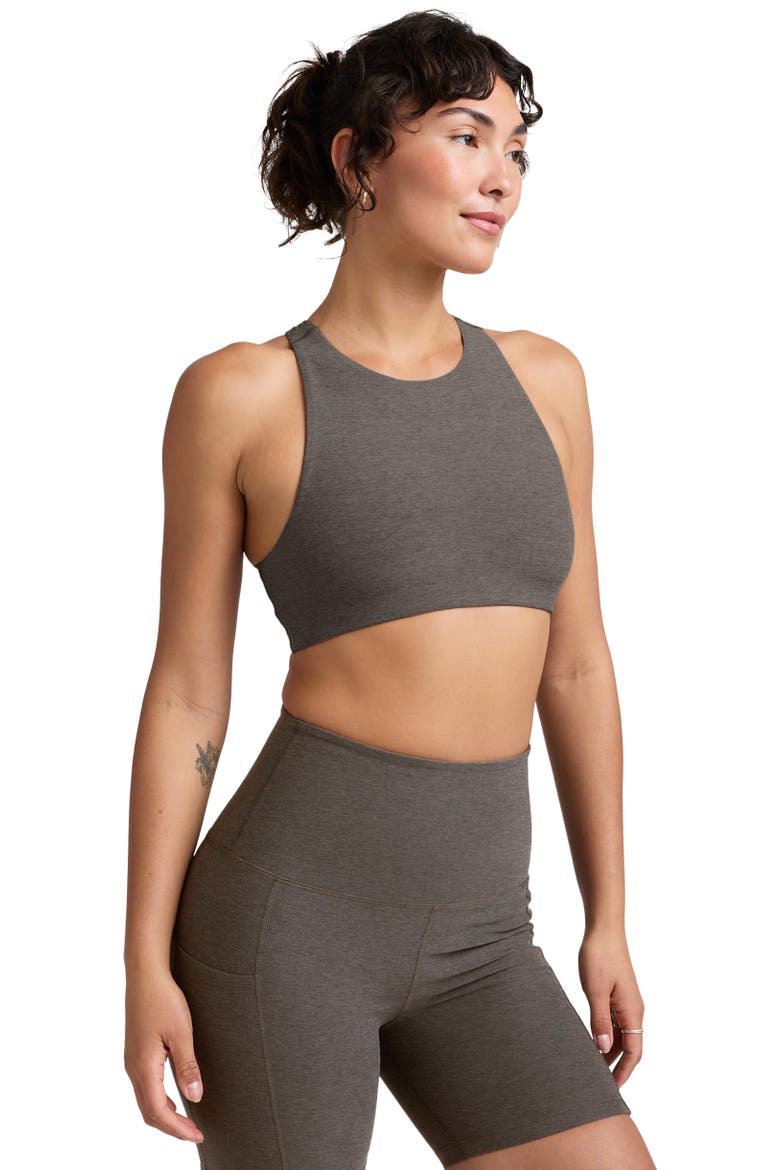 Refocus Sports Bra, Alternate, color, TRUE GRAY HEATHER