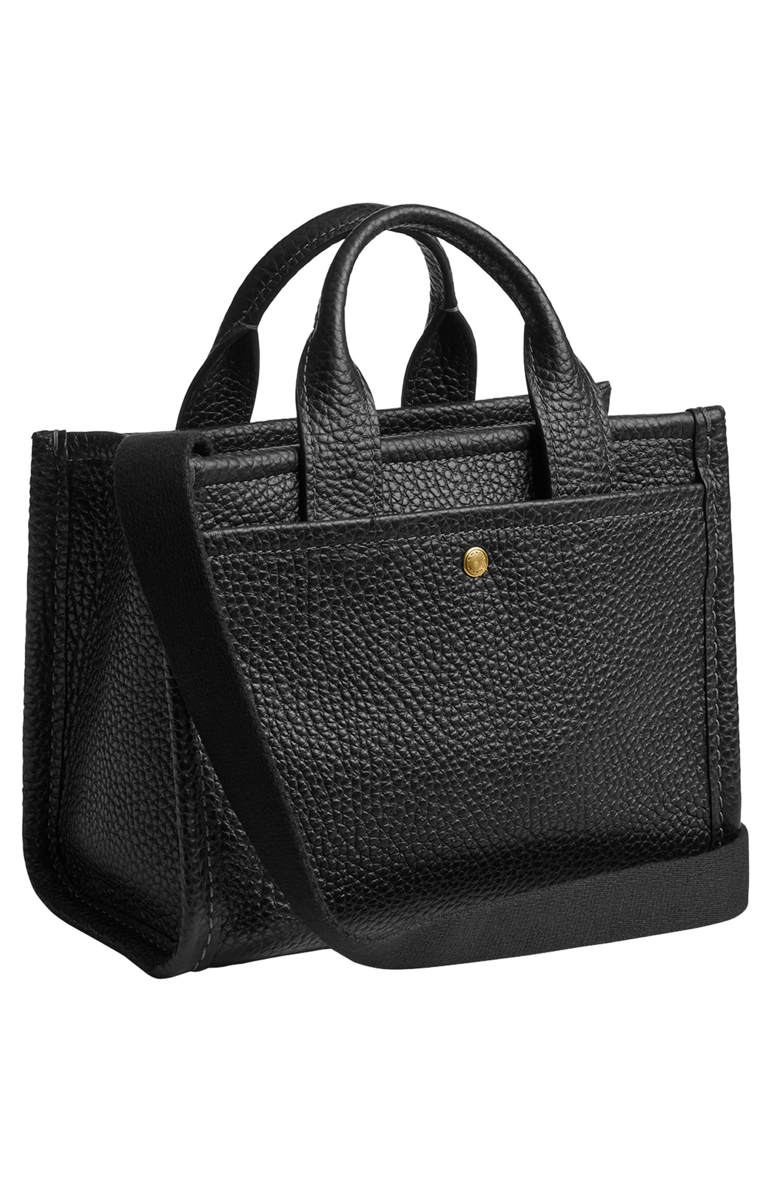 COACH Bubble 20 Leather Cargo Tote, Alternate, color, 