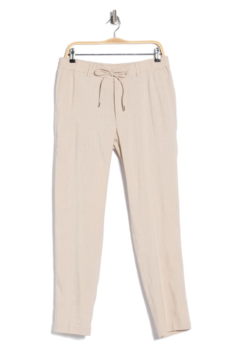 Kane Linen Blend Pants, Alternate, color, LIGHT BEIGE