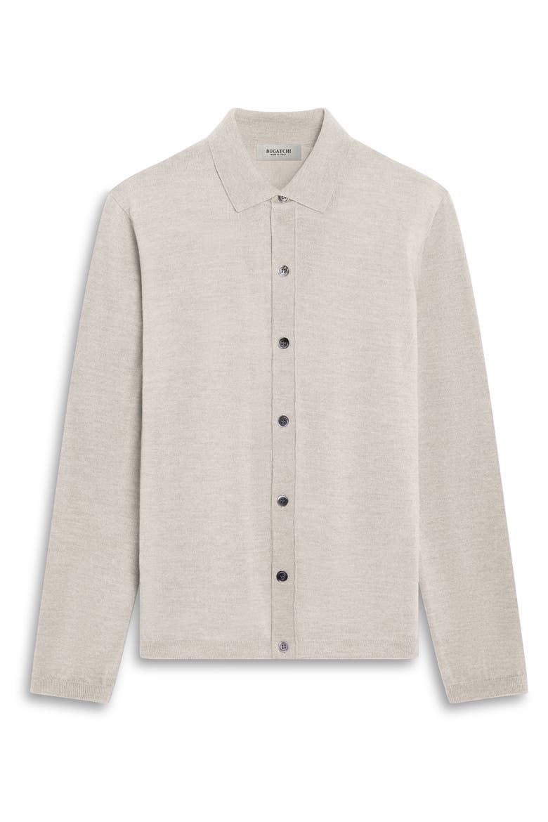 Alistair Merino Wool Cardigan, Main, color, CHALK