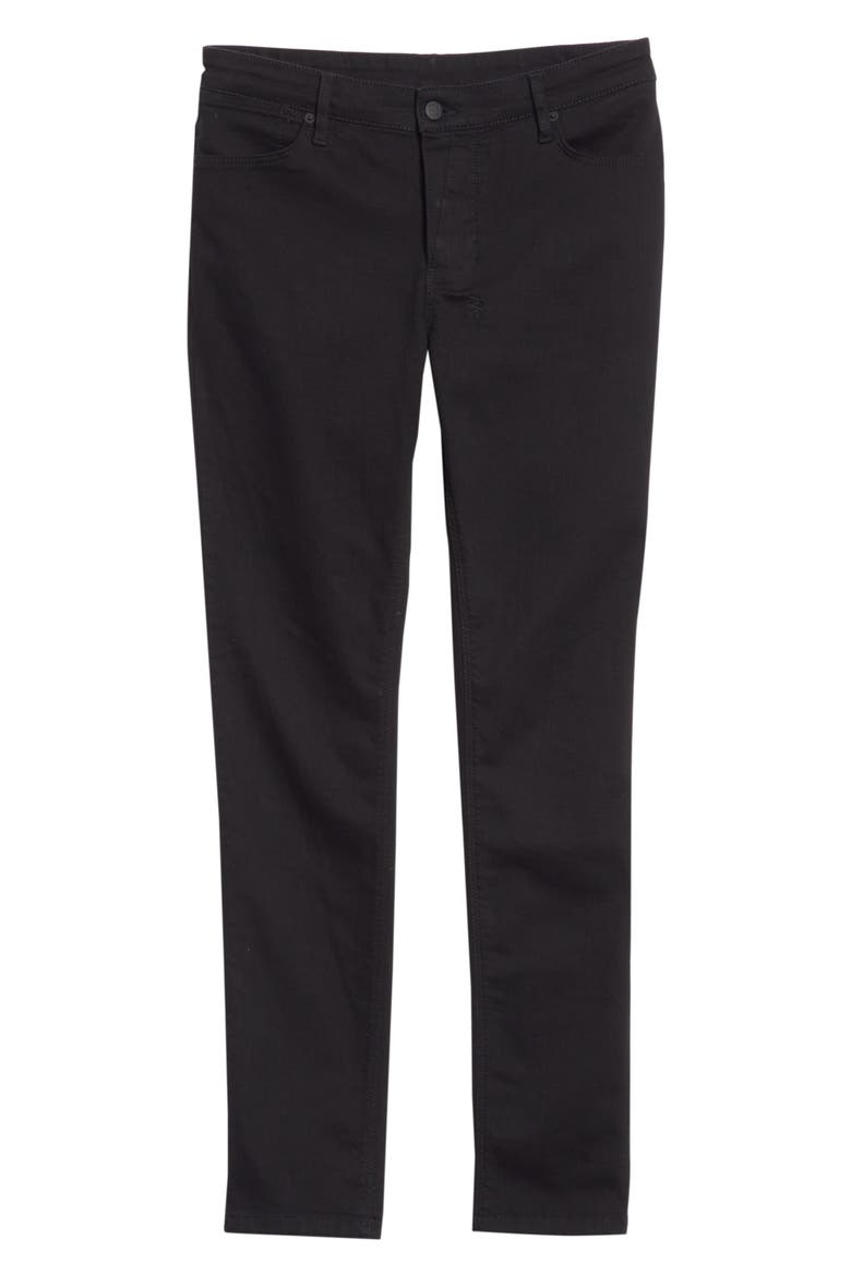 Van Winkle Black Rebel Skinny Fit Jeans, Alternate, color, BLACK