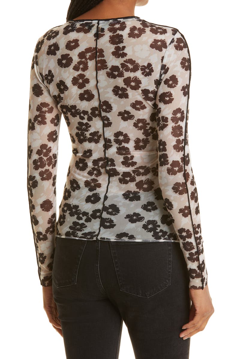 Ted Baker London Aubriiy Mesh Top, Alternate, color, 