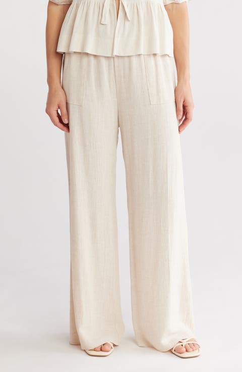 Relaxed Fit Drawstring Pants