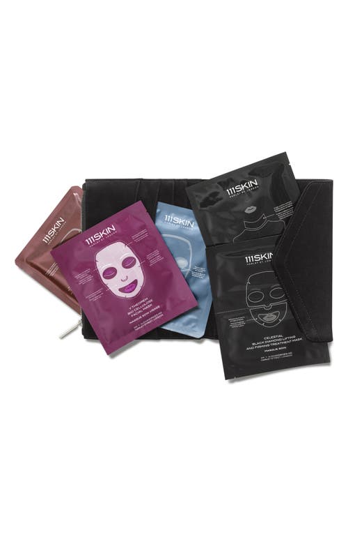 111skin Face Mask Journal Set In Transparent