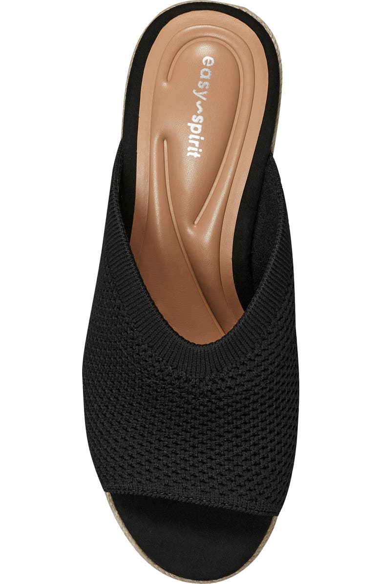 Easy Spirit Jalen Wedge Espadrille Slide Sandal, Alternate, color,