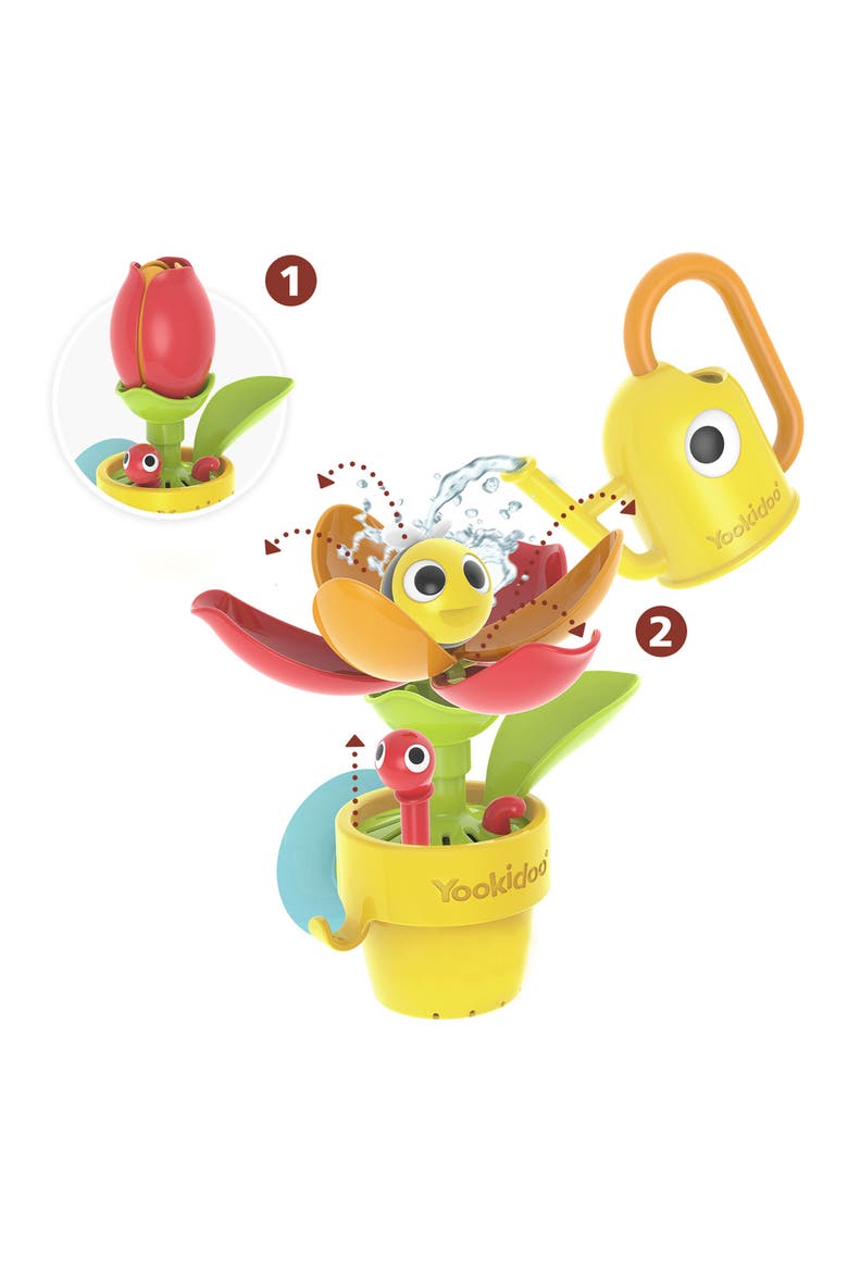 Pour & Grow Pop-Up Garden Bath Toy, Alternate, color, MULTI