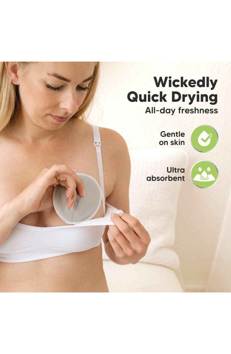 KeaBabies 14-Pack Comfy Lite Nursing Pads, Alternate, color, Pastel Touch