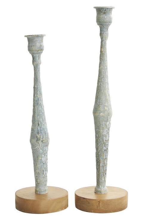 Bohemian Set of 2 Candle Holders