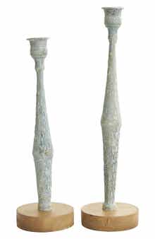 Bohemian Set of 2 Candle Holders