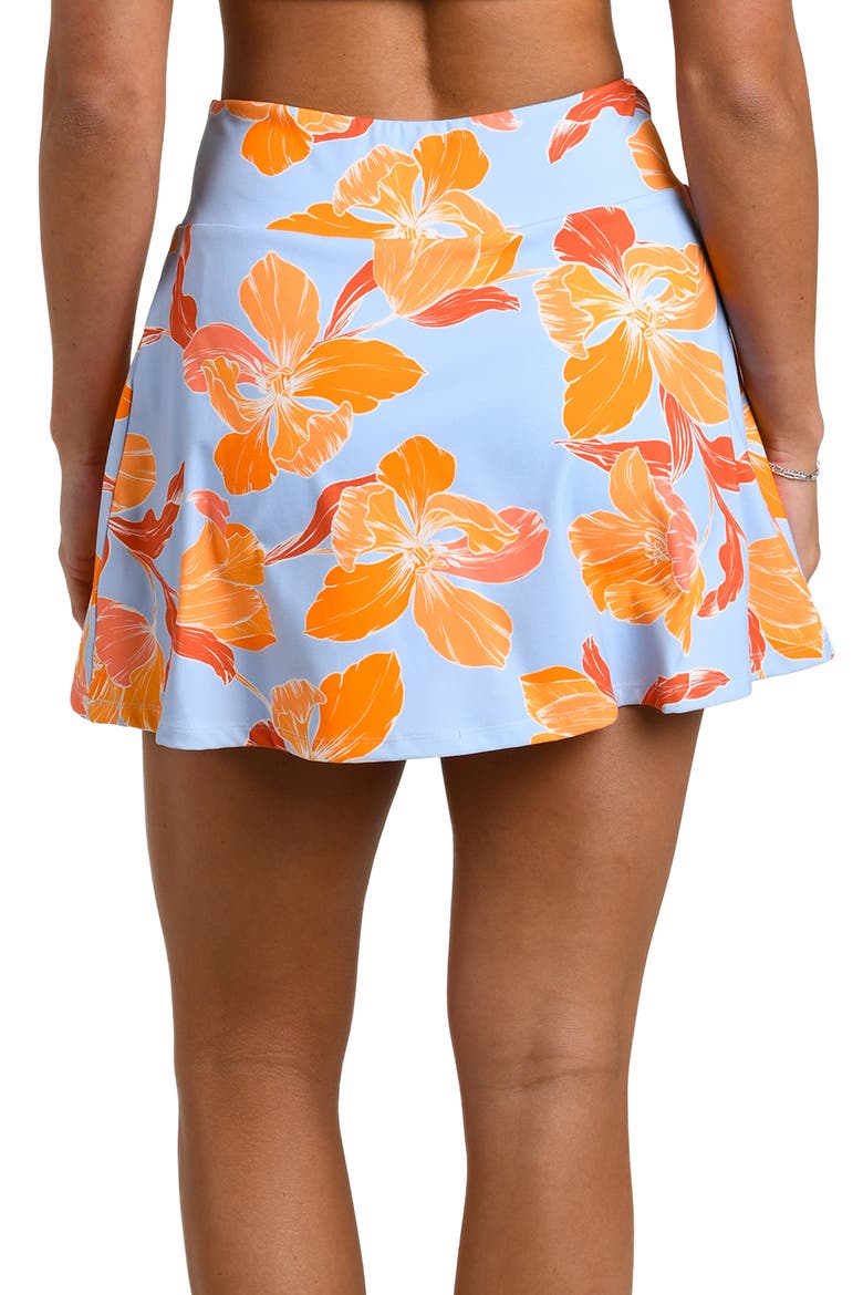 Outline Floral Active Skort, Alternate, color, DRIFT