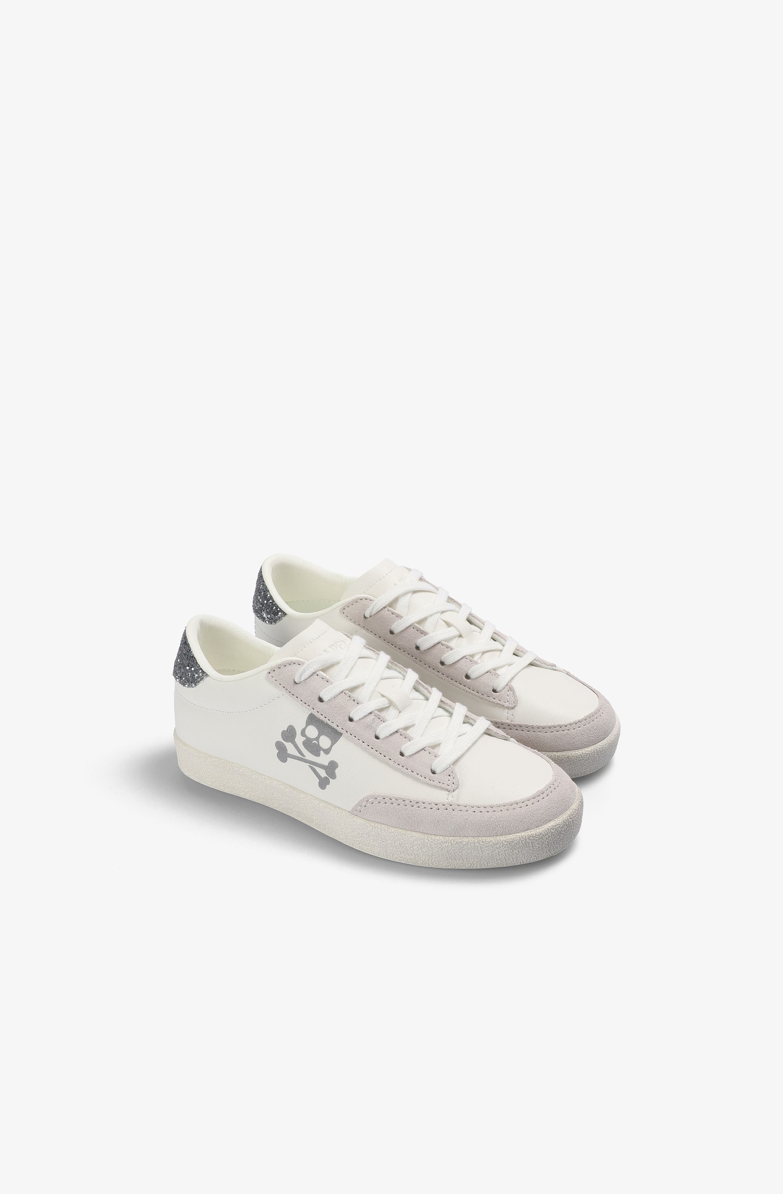 Scalpers New Gala Sneakers Girls, Alternate, color, Offwhitesilver