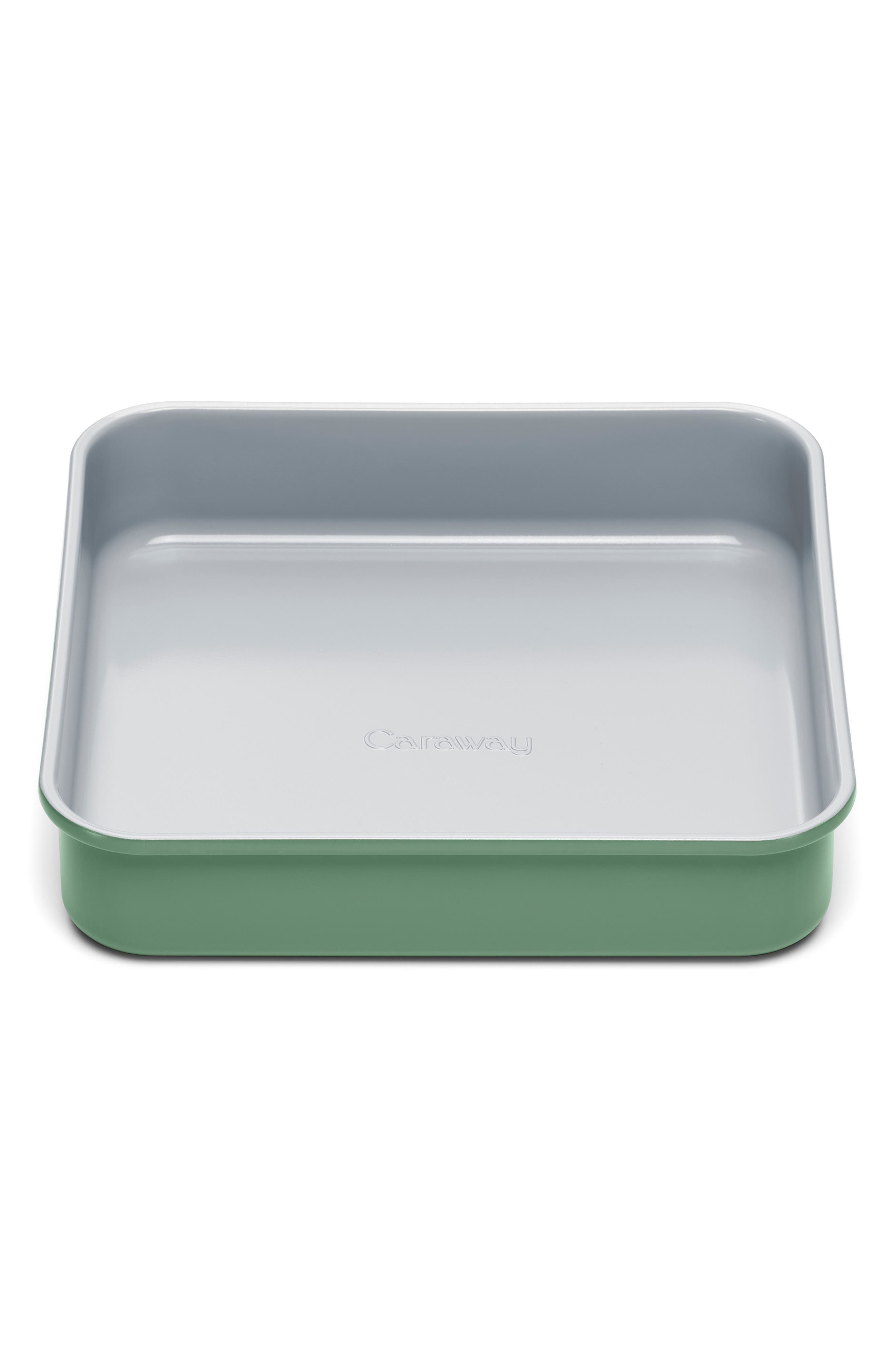CARAWAY Nonstick Ceramic Square Baking Pan in Sage 