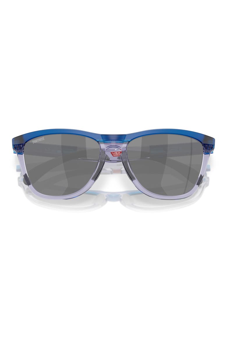 x Fortnite™ Brite Bomber Frogskins™ Range 55mm Prizm™ Polarized Keyhole Sunglasses, Alternate, color, BLACK BLUE